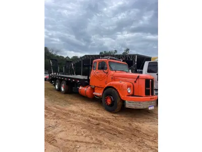 SCANIA L76 ANO 1962 TRUCK PRANCHA REFORÇADA