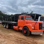 SCANIA L76 ANO 1962 TRUCK PRANCHA REFORÇADA